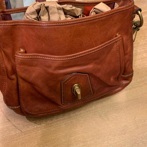 Coach 65th Anniversary Ali Legacy bag in Vachetta Leather whiskey color - Picture 11 of 13